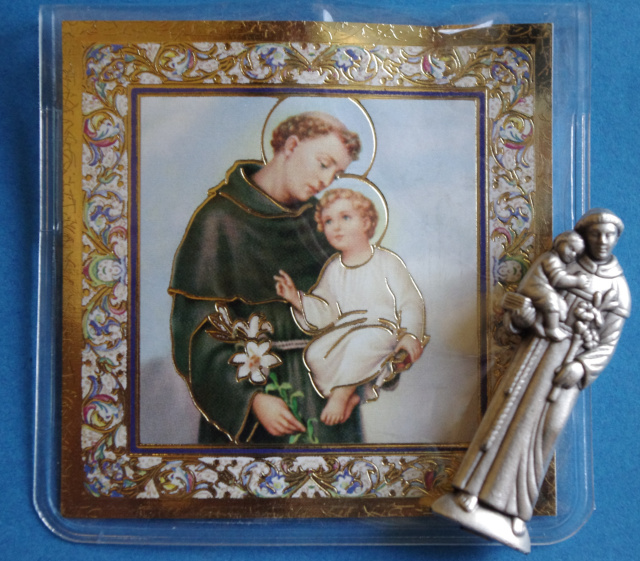 St. Anthony of Padua Pocket Statue